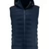 James Harvest Woodlake Heights Padded Unisex  Vest in Navy