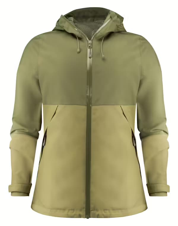 James Harvest Northville Two-Tone Ladies Shell Jacket