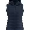 James Harvest Woodlake Heights Padded Ladies Vest in Navy