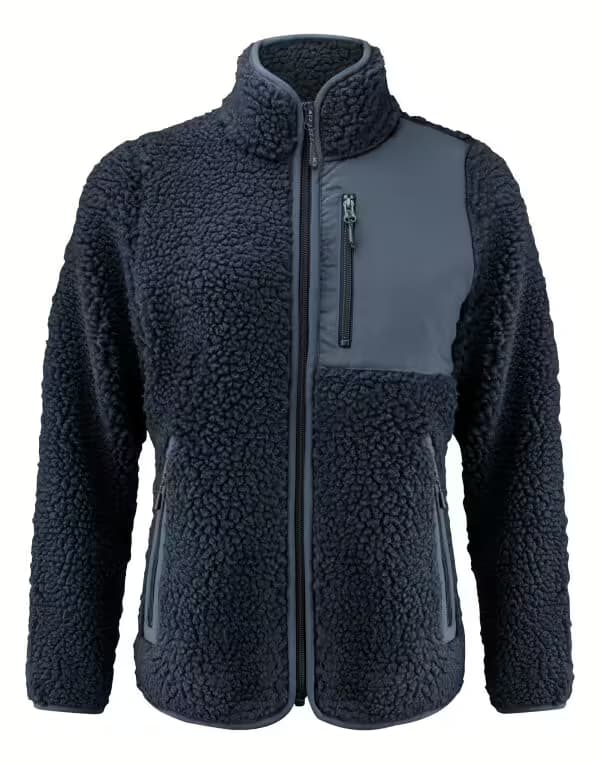 James Harvest Kingsley Sherpa Fleece Ladies in Navy