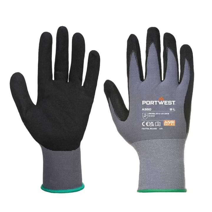 AVK Nitrile Sandy Safety Glove Portwest A350