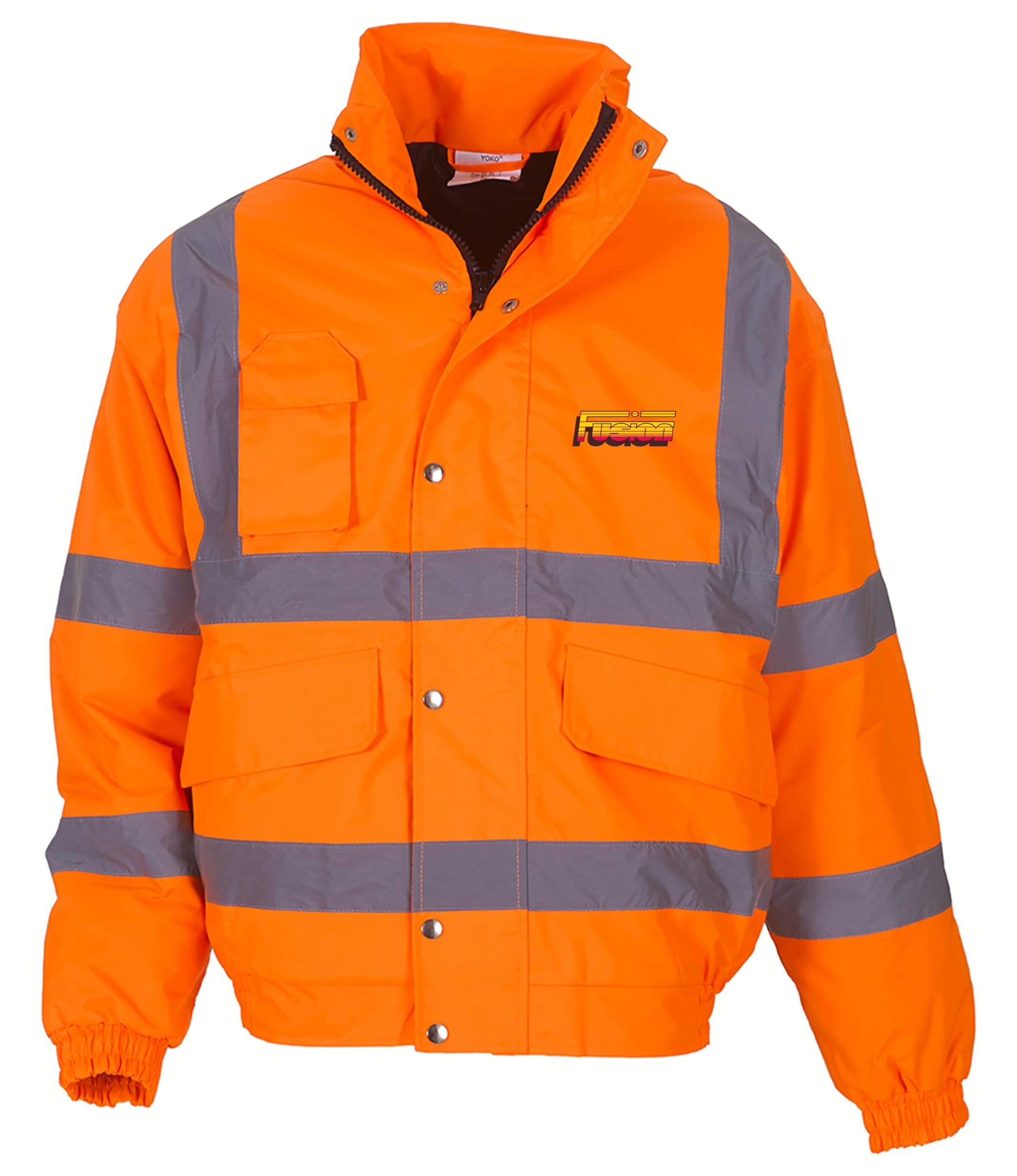 Fusion Hi Vis Bomber Jacket Yoko YK200
