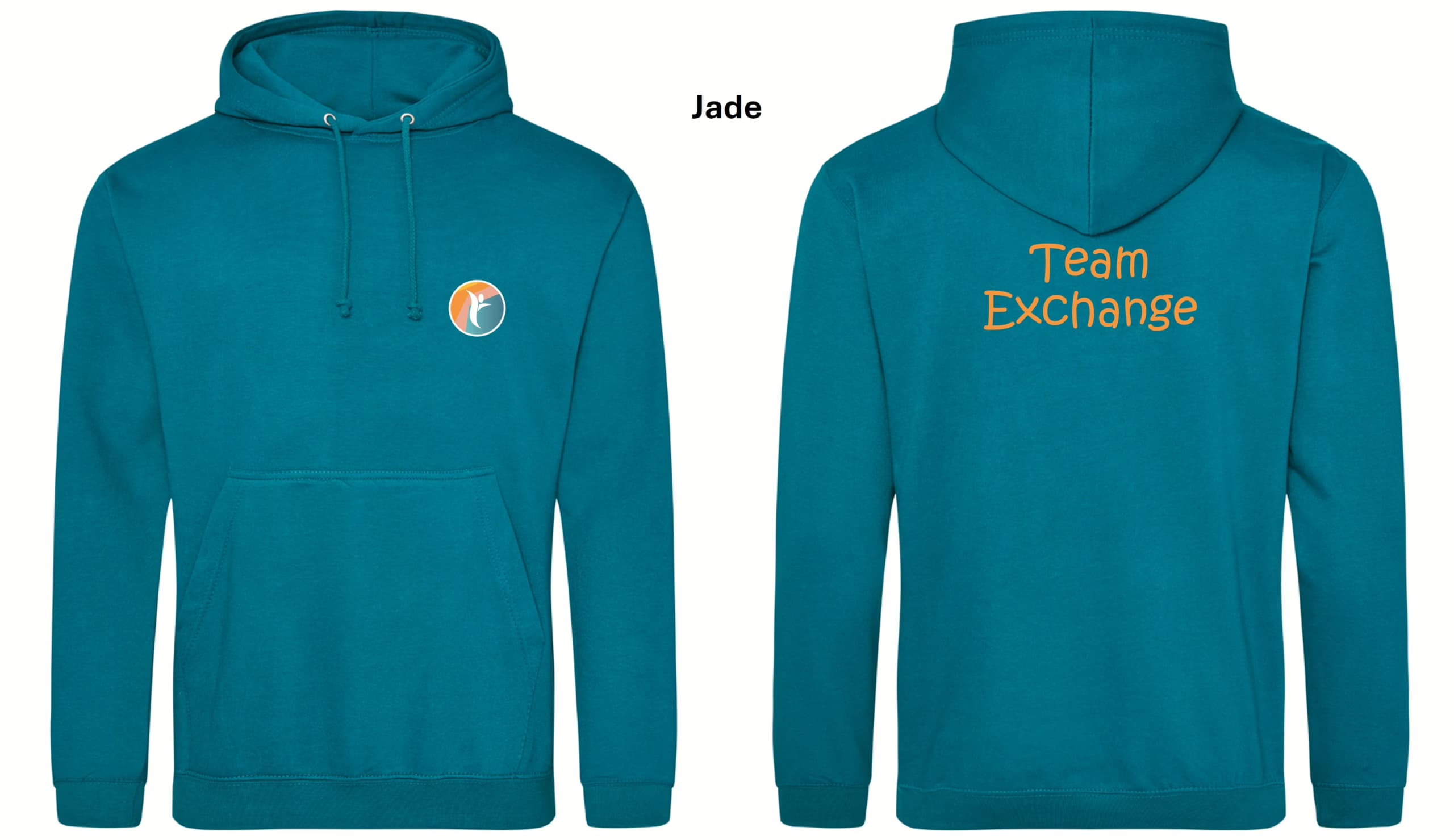 Health is One / Team Exchange Hoodies — Jade