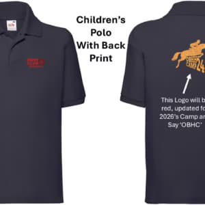 OBH Chiltern Pony Club Summer Camp Children’s Polos