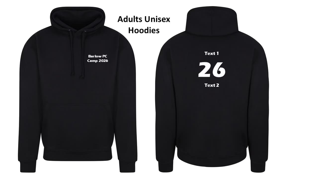 Barlow Pony Club Summer Camp Adults Unisex Hoodie