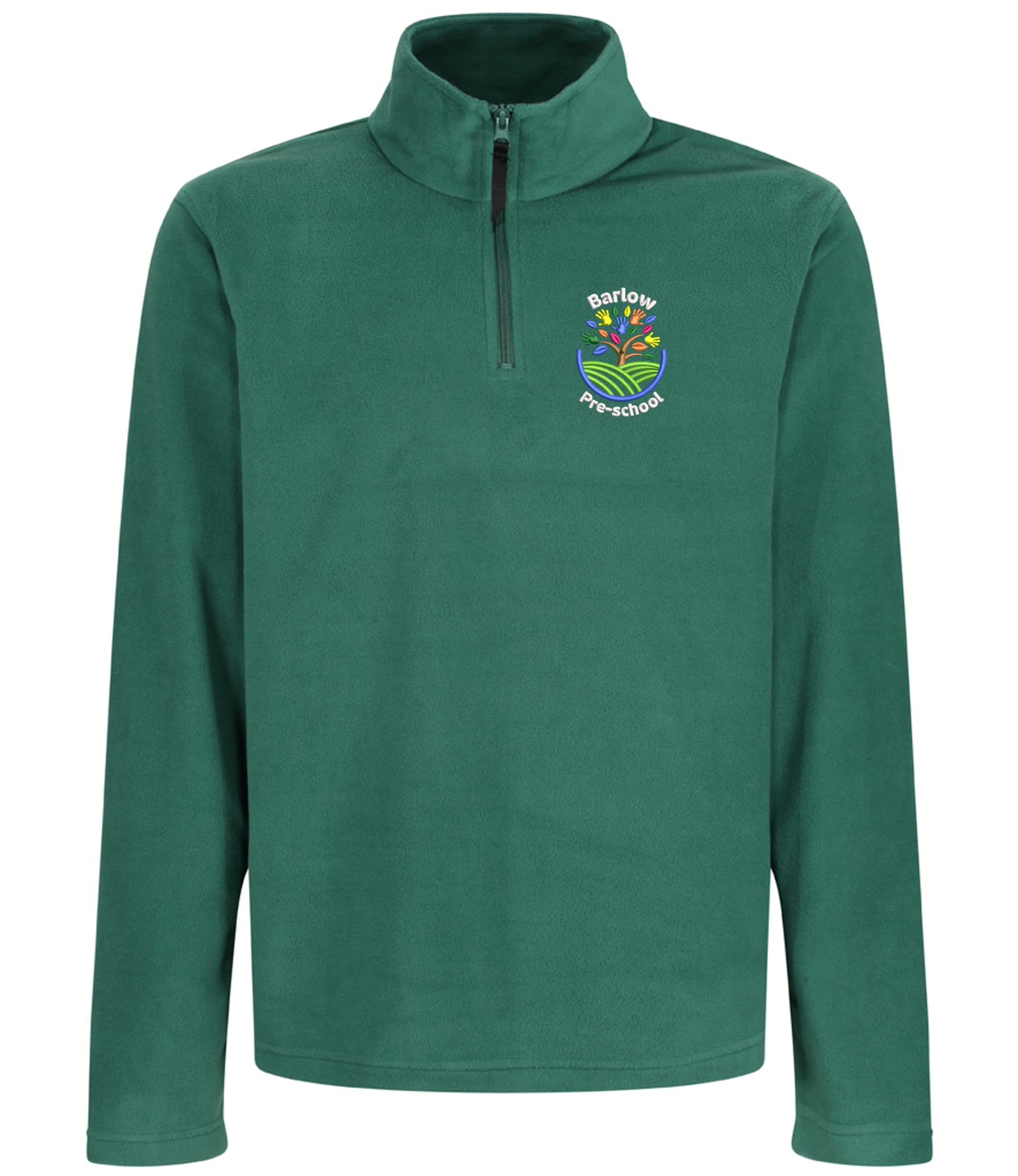 Barlow Pre-School Adults Zip Neck Micro Fleeces