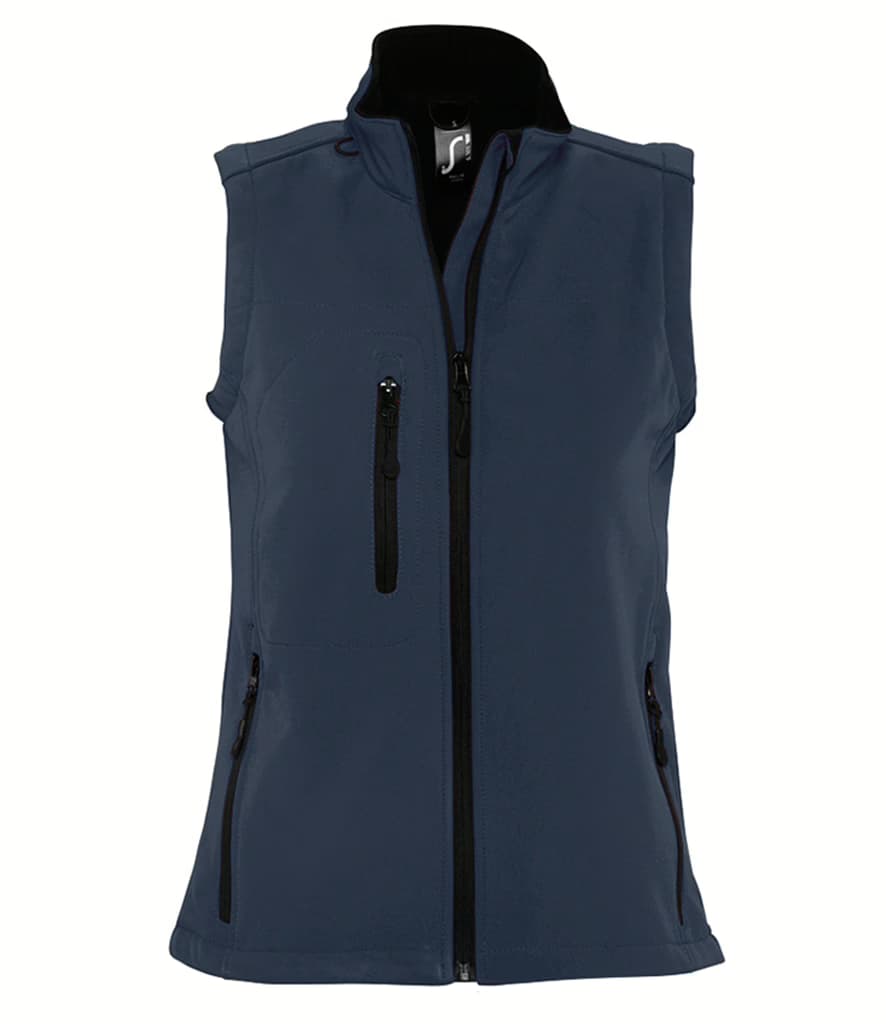 SOL’S Ladies Rallye Soft Shell Bodywarmer — 46801 FNA FRONT