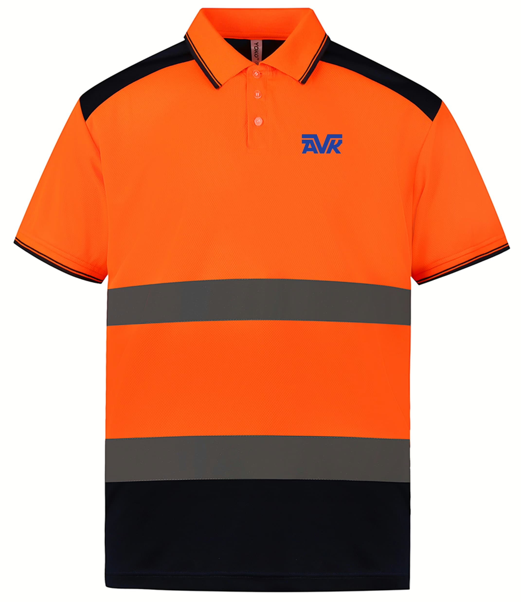 AVK Hi Vis Two Tone Polo Shirt Yoko YK017