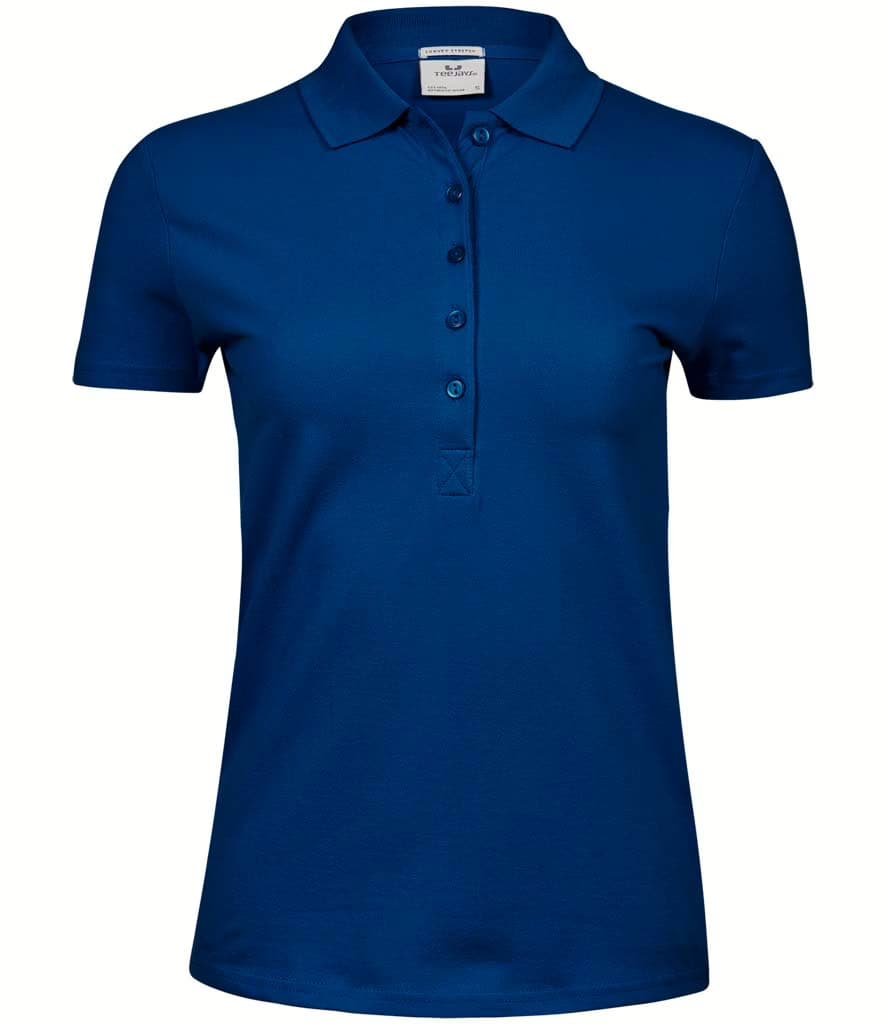 Tee Jays Ladies Luxury Stretch Pique Polo Shirt — T145 IND FRONT