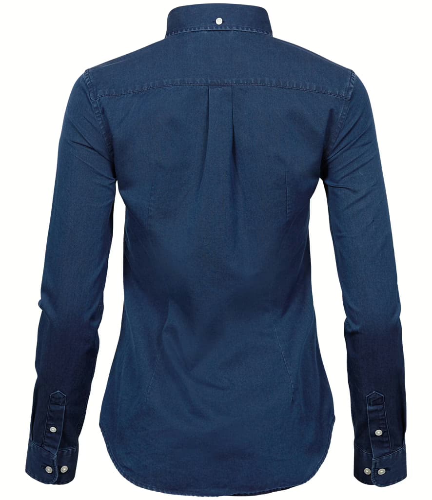 Tee Jays Ladies Long Sleeve Casual Twill Shirt — T4003 IND BACK