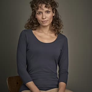 Tee Jays Ladies Stretch 3/4 Sleeve T-Shirt