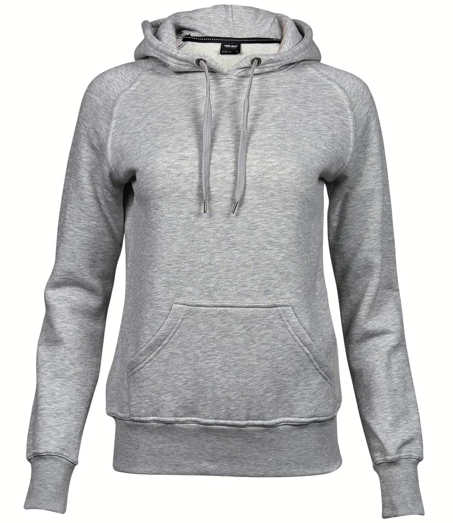 Tee Jays Ladies Raglan Hooded Sweatshirt — T5431 HEA FRONT