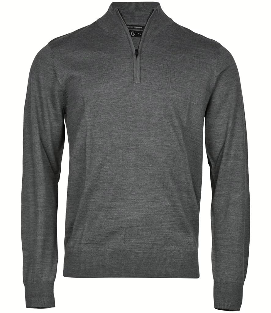 Tee Jays Half Zip Sweater — T6010 GME FRONT