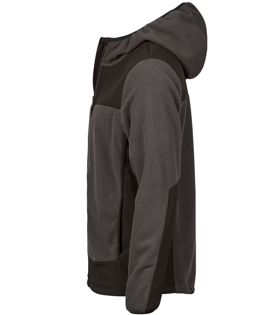 Tee Jays Mountain Hooded Fleece Jacket — T9124 ASPB LEFT