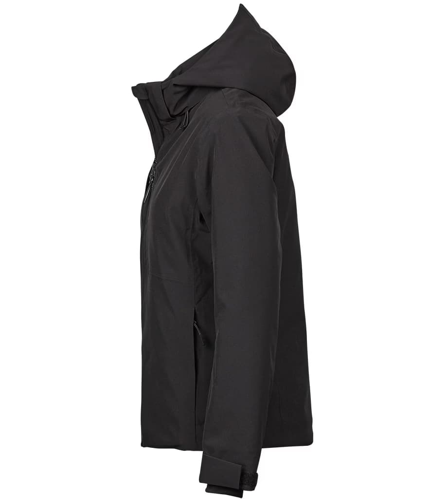 Tee Jays Ladies All Weather Winter Jacket — T9681 BLK LEFT