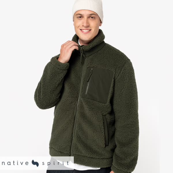 Native Spirit Unisex Sherpa Jacket