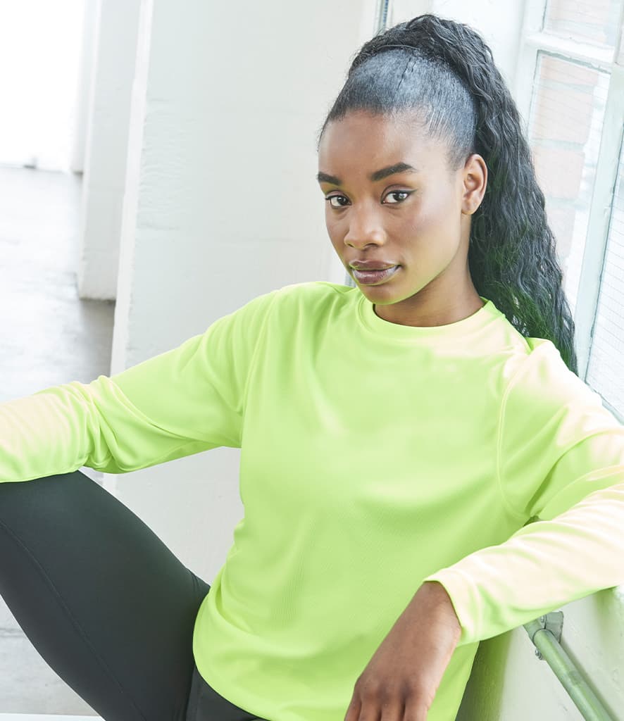 AWDis Ladies Cool Long Sleeve T-Shirt — jc012