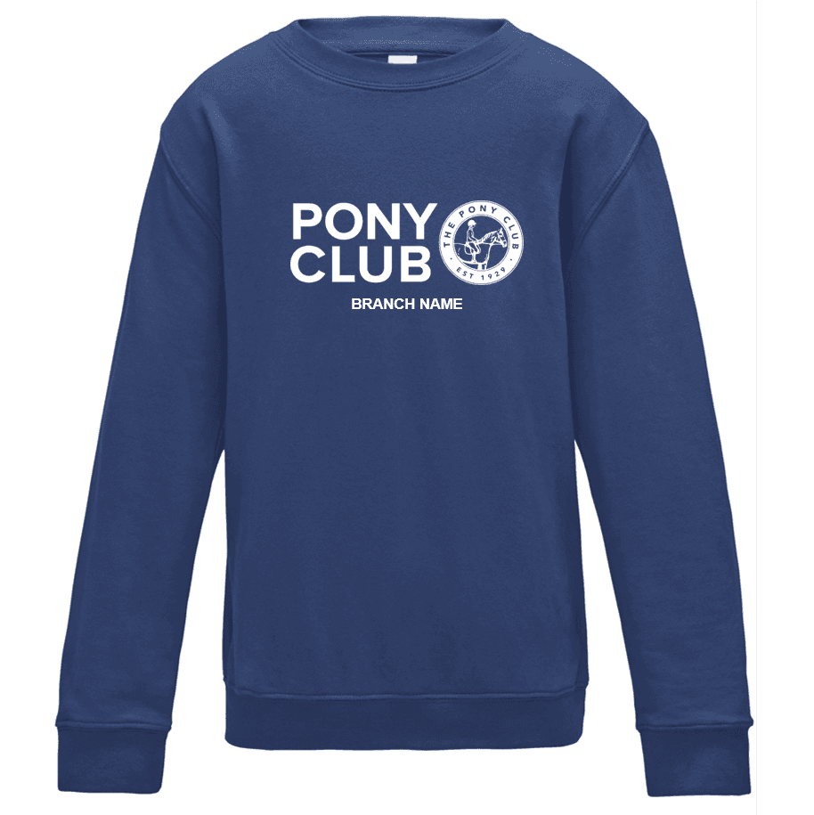 Pony Club Adult’s Large Print Sweatshirt