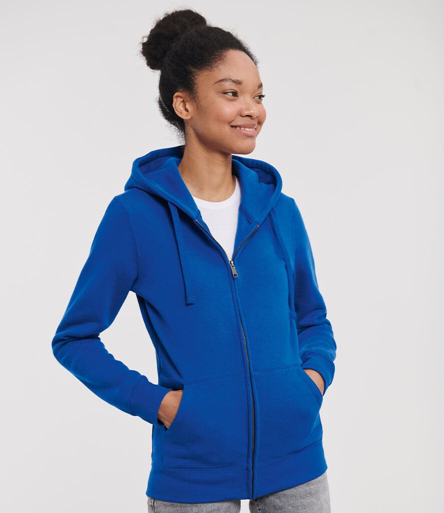 Russell Authentic Zip Hooded Sweatshirt (Ladies)