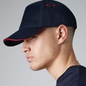 Beechfield Ultimate 5 Panel Cap with Sandwich Peak