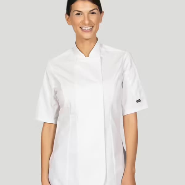 Dennys Ladies Short Sleeve Premium Chef’s Jacket