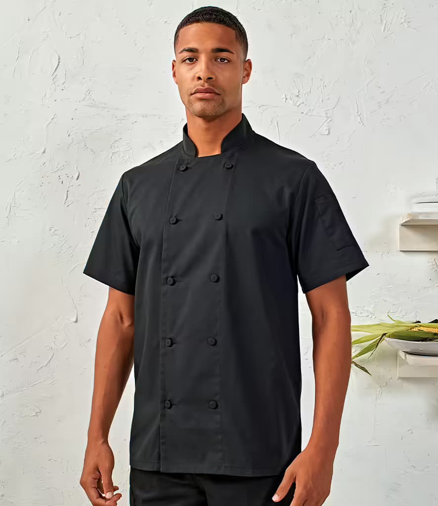 Premier Coolchecker® Short Sleeve Chef’s Jacket