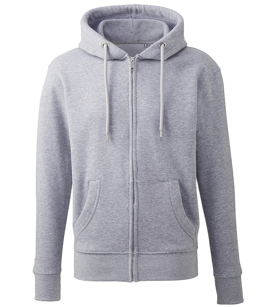 AM02 Anthem Organic Full Zip Hoodie - The Embroidery Shed